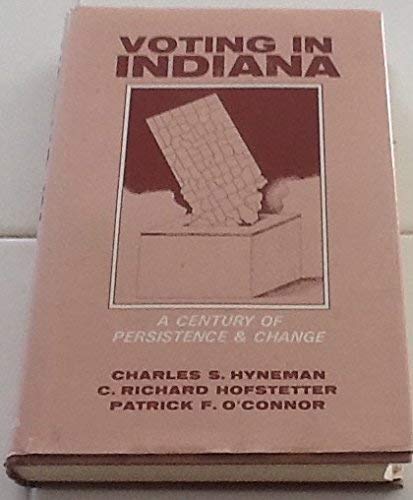 Book Empirical Studies Of Indiana Politics: Studies Of Legislative Behavior free