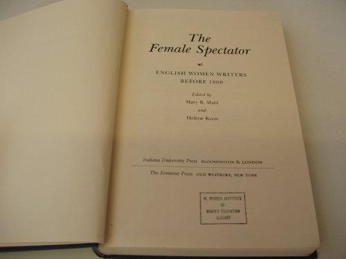 Book The Female spectator: English women writers before 1800 free