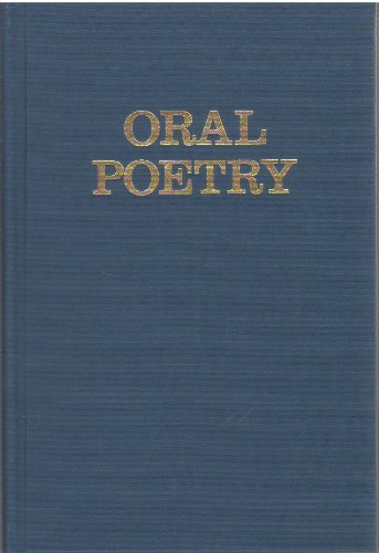 Book Oral Poetry: Its Nature, Significance And Social Context (a Midland Book) free