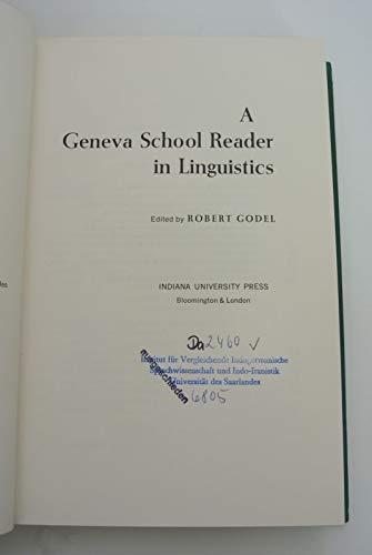 Book A Geneva school reader in linguistics (Indiana University studies in the history and theory of linguistics) (French Edition) free