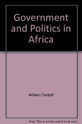 Book Government And Politics In Africa free
