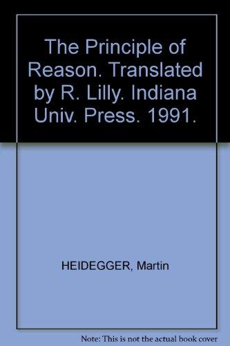 Book The Principle of Reason (Studies in Continental Thought) free