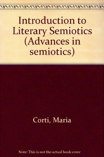 Book An Introduction to Literary Semiotics free