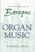 Book The Registration of Baroque Organ Music free