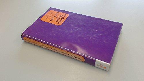 Book The Last Days Of United Pakistan, free