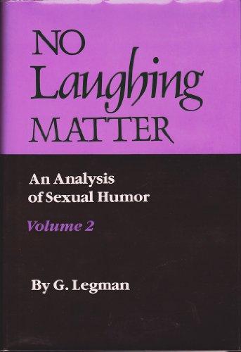 Book No Laughing Matter: An Analysis of Sexual Humor: 002 free