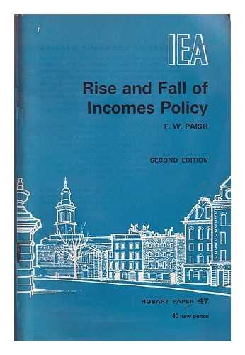 Book Rise and fall of incomes policy (Hobart papers) free