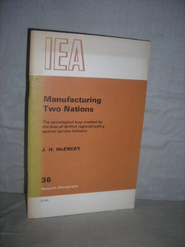 Book Manufacturing Two Nations (Research Monograph) free