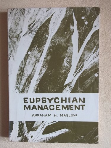 Book Eupsychian Management: A Journal free