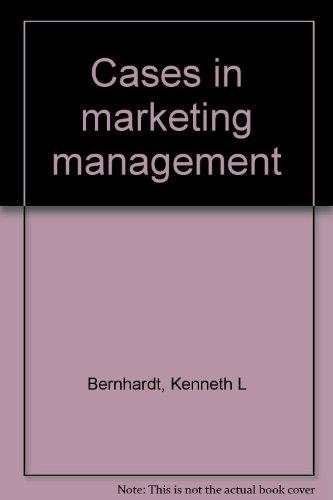Book Cases In Marketing Management free