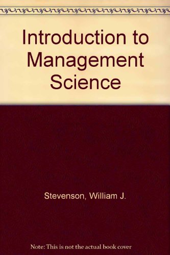 Book Introduction to Management Science free