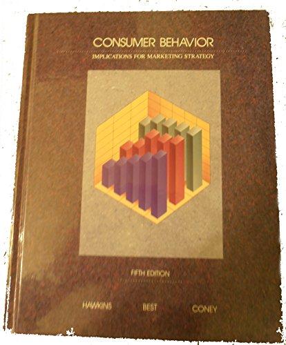 Book Consumer Behavior: Implications for Marketing Strategy free