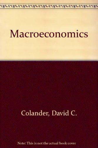 Book Macroeconomics (Irwin Taxation Series) free