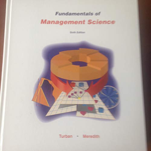 Book Fundamentals of Management Science (Irwin Series in Quantitative Methods and Management Science) free