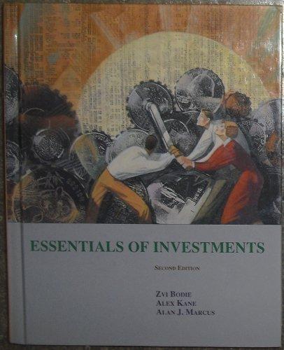 Book Essentials of Investments (The Irwin Series in Finance) free