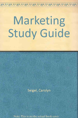 Book Marketing Study Guide free