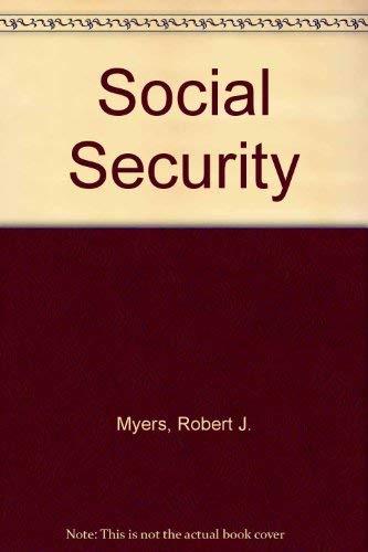 Book Social Security (mccahan Foundation Book Series) free