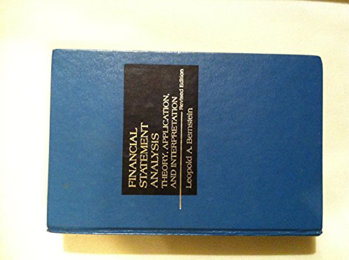 Book Financial statement analysis: Theory, application, and interpretation (The Willard J. Graham series in accounting) free