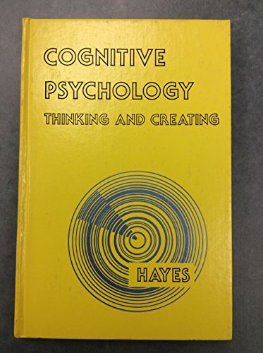 Book Cognitive Psychology: Thinking and Creating (The Dorsey series in psychology) free