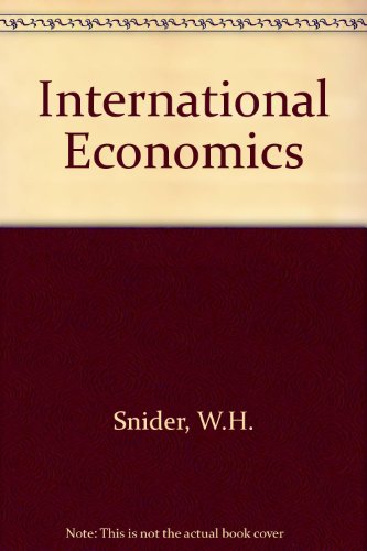 Book Introduction to international economics (The Irwin series in economics) free