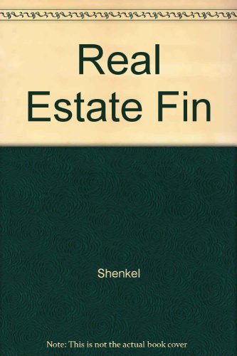 Book Real Estate Finance And Analysis free