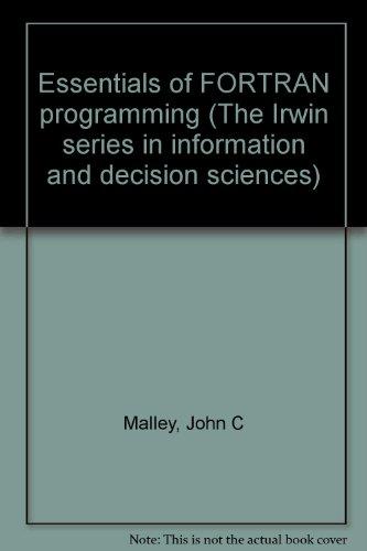 Book Essentials Of Fortran Programming free