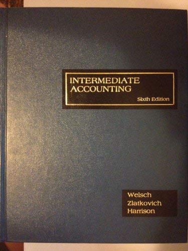Book Intermediate accounting (The Willard J. Graham series in accounting) free
