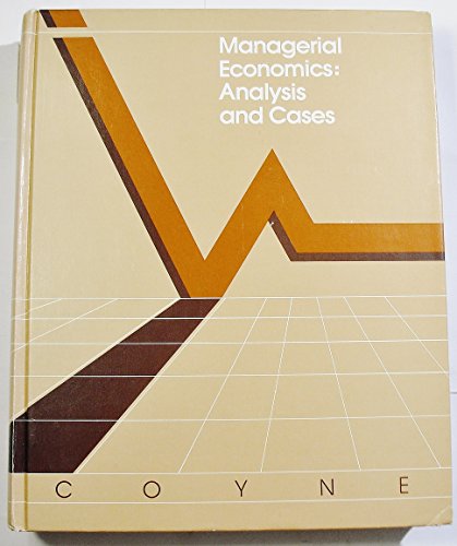 Book Managerial Economics: Analysis and Cases, 5th Edition free