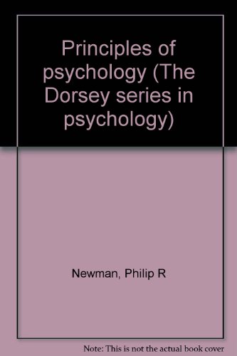 Book Principles Of Psychology (the Dorsey Series In Psychology) free