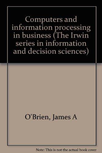 Book Computers and Information Processing in Business free