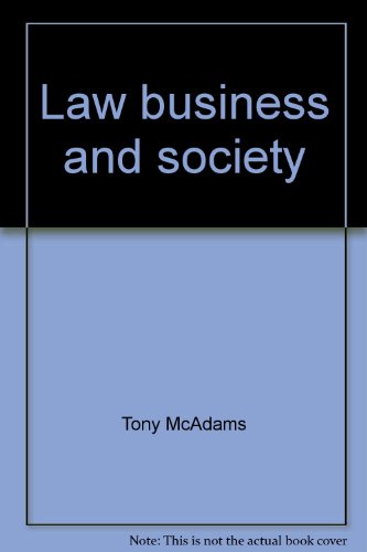 Book Law, business, and society free