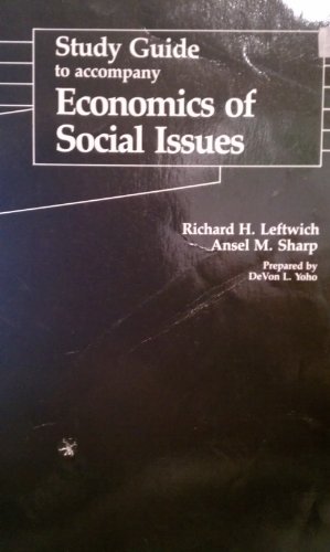 Book The Economics Of Social Issues free