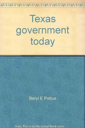 Book Texas government today: Structures, functions, political processes (The Dorsey series in political science) free