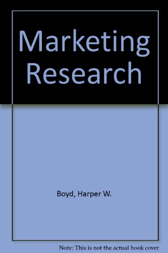 Book Marketing research: Text and cases free