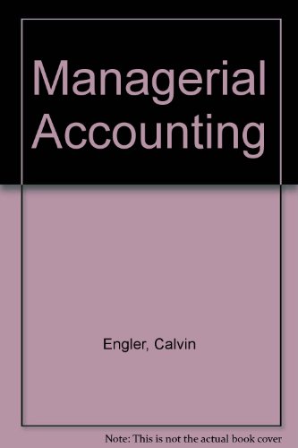 Book Managerial accounting (The Robert N. Anthony/Willard J. Graham series in accounting) free