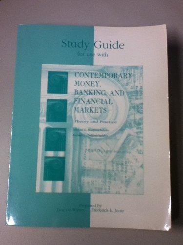 Book Study Guide for Use With Contemporary Money, Banking, and Financial Markets: Theory and Practice free
