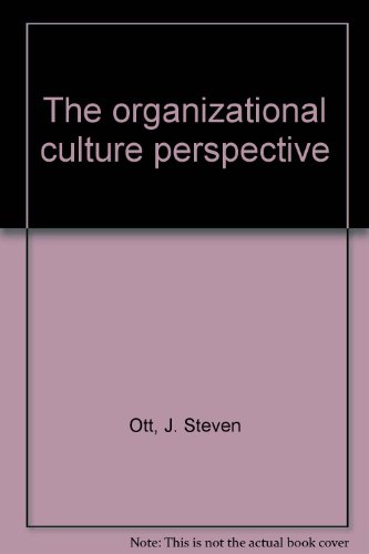 Book The Organizational Culture Perspective free