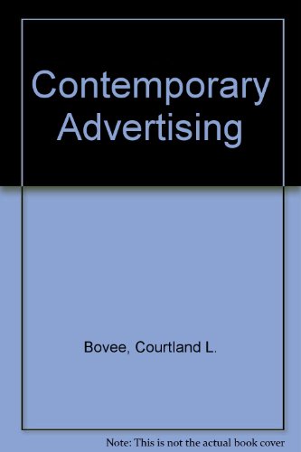 Book Contemporary advertising (The Irwin series in marketing) free