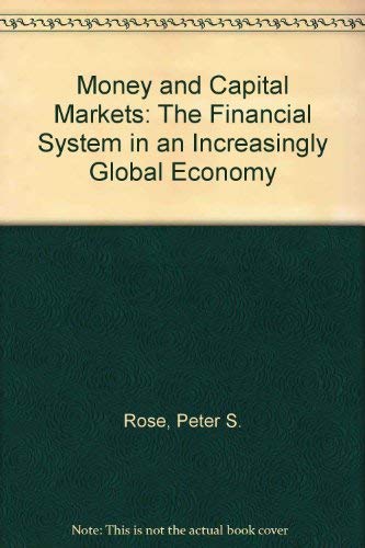 Book Money and capital markets: The financial system in an increasingly global economy free