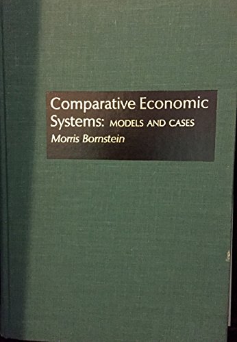 Book Comparative economic systems: Models and cases free