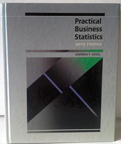 Book Practical Business Statistics: With Statpad/Book and Disk (Irwin Series in Management and the Behavioral Sciences) free