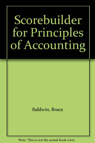 Book Scorebuilder For Principles Of Accounting free