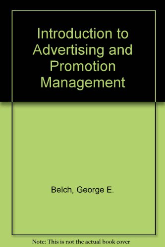 Book Introduction to Advertising and Promotion Management free