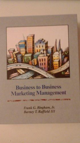Book Business to Business Marketing Management free