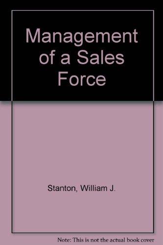 Book Management of a sales force free