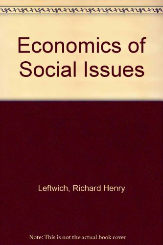 Book Economics of Social Issues free