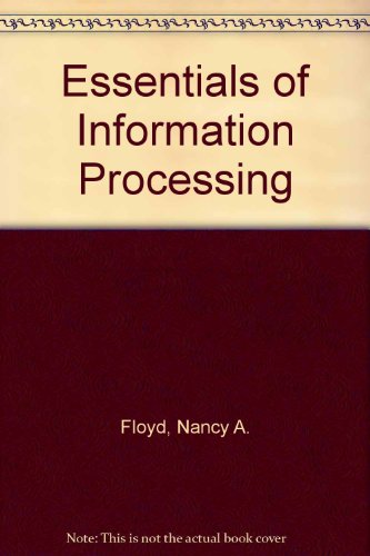 Book Essentials Of Information Processing free