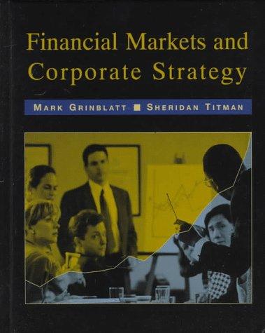 Book Financial Markets & Corporate Strategy free