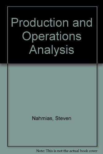 Book Production and Operations Analysis free