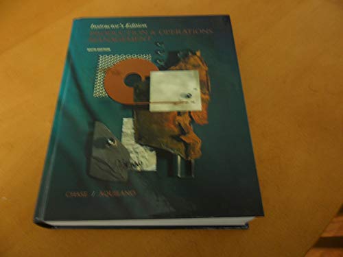 Book Production & Operations Management: A Life Cycle Approach free